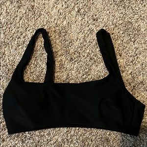 Aerie black swim top
